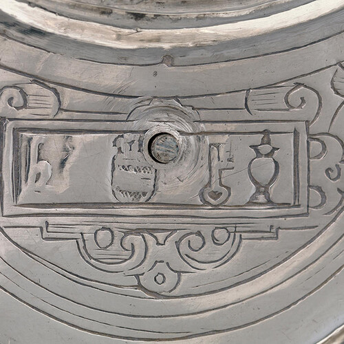 Reliekostensorium van Onze-Lieve-Vrouw (keerzijde), Meester met kruikje, Leuven, 1570