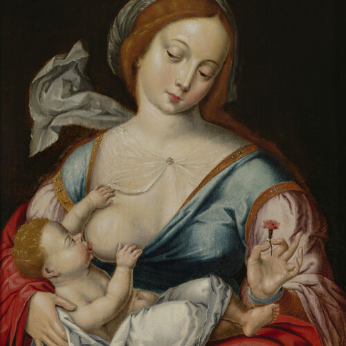 Maria Lactans, onbekend, 16de eeuw