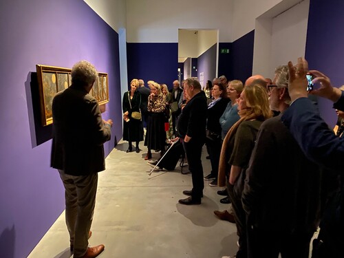 M-cenasactiviteit exclusieve preview tentoonstelling 'Verbeelding van het universum' met curator Jan Van der Stock