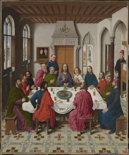Dieric Bouts, 'Het Laatste Avondmaal', Collectie M Leuven, foto: Dominique Provost voor Meemoo, Art in Flanders