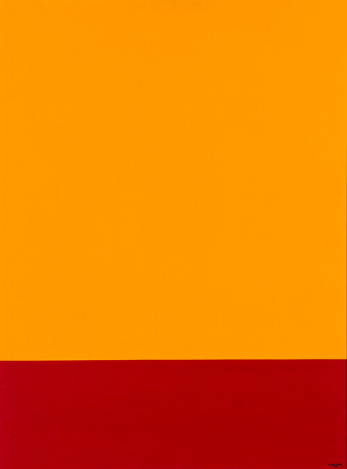 ‘Geel-rood’, Amédée Cortier, 1972