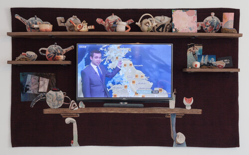 ‘TV Mantelpiece’, Laure Prouvost, 2016
