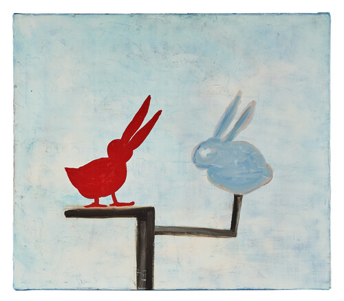 ‘Konijn & Canard’, Walter Swennen, 2001