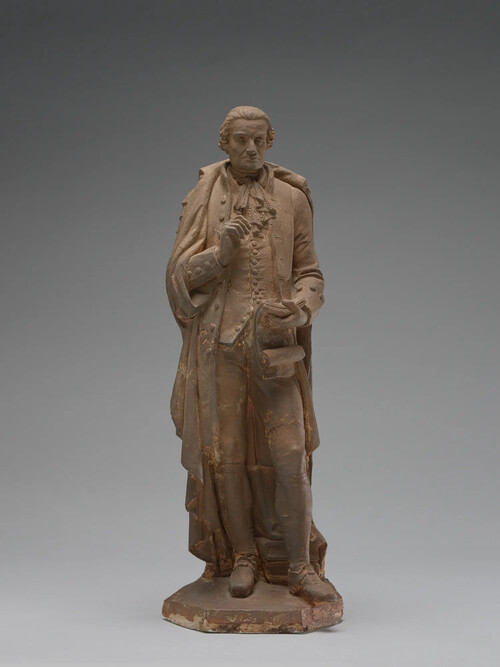 ‘Bozzetto voor gevelbeeld van Jean Baptiste Staes (1732-1813)’, Gebroeders Goyers, tweede helft 19e eeuw, M Leuven