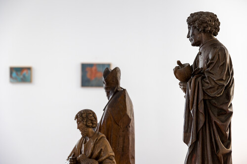 Zaalzicht 'Museum in Beweging', 2022, M Leuven