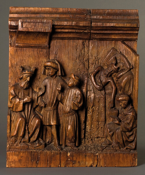 Willem Ards, ‘Droom van Koning Nebukadnessar’, ca. 1448-1449, M Leuven