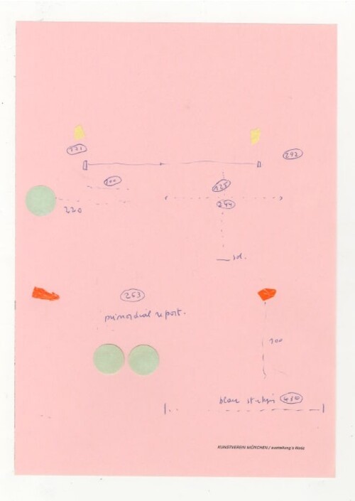 Ausstellung’s Notiz -  Page Flottante, Joëlle Tuerlinckx, 1996-2022, Cera-collectie bij M Leuven, foto: de kunstenaar