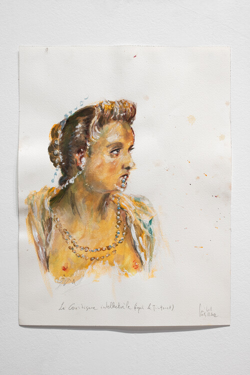 ‘La Courtisane Intellectuelle’, Jan Van Imschoot, 2012,  Collectie Vlaamse Gemeenschap bij M Leuven