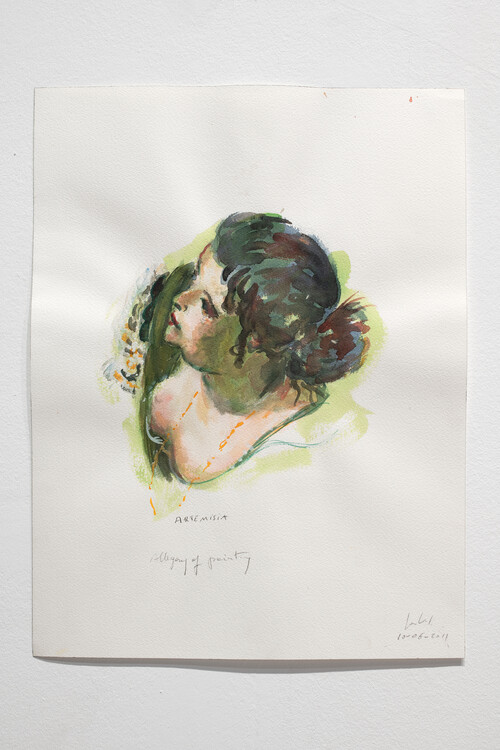 ‘Artemisia. Allegory of Painting’, Jan Van Imschoot, 2011,  Collectie Vlaamse Gemeenschap bij M Leuven