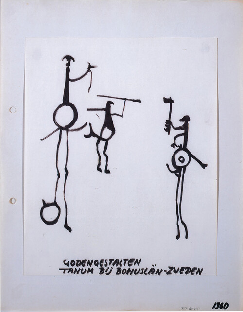 Zonder titel, Jef Geys, 1960, Cera-collectie bij M Leuven