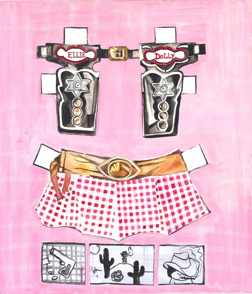 « Cowgirl », Ellen Dhondt, 2023, photo : Maya Van De Gehuchte 