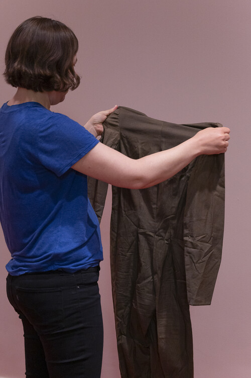 Performance van kunstenaar Grace Schwindt in het kader van Playground festival in museum M Leuven