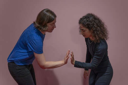 Performance van kunstenaar Grace Schwindt in het kader van Playground festival in museum M Leuven