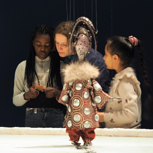 Zaalzicht 'Wael Shawky: Dry Culture Wet Culture', 2022, M Leuven