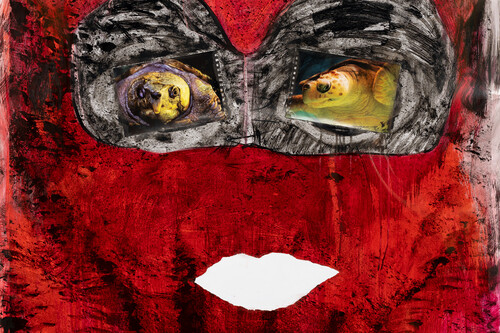 Untitled, Huma Bhabha, 2021, private collection