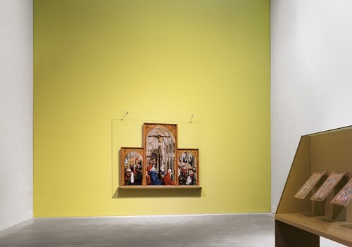 Installatiezicht Rogier van der Weyden © M-Museum Leuven | foto: Johan Geleyns