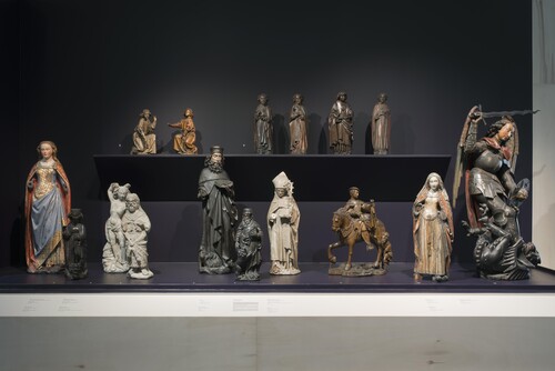 Installatiezicht Beelden uit Brugge © M-Museum Leuven | foto: Isabelle Arthuis