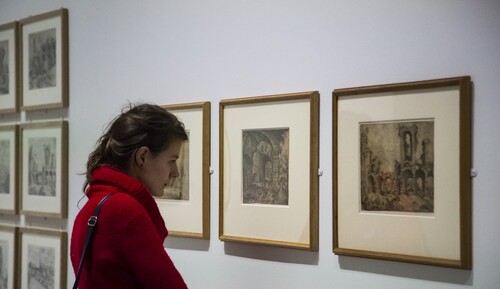 Installatiezicht Hieronymus Cock. De renaissance in prent © M-Museum Leuven