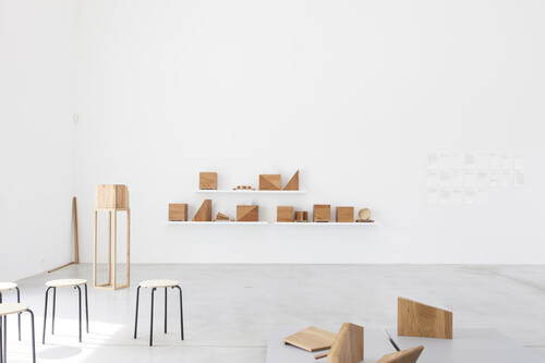 Installation view from the exhibition ‘Béatrice Balcou’ in M Leuven, 2019 | Photo © Miles Fischler