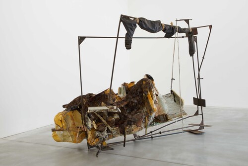 Installatiezicht Peter Buggenhout, Gorgo #26, 2012 © M-Museum Leuven | foto: Dirk Pauwels