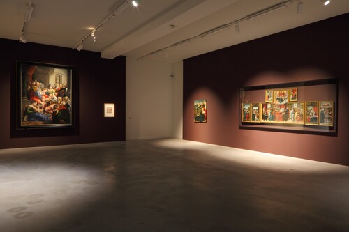 Installatiezicht Michiel Coxcie. De Vlaamse Rafaël © M-Museum Leuven | foto: Dirk Pauwels