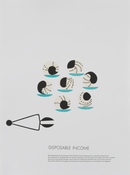 Matthew Brannon, Disposable Income, 2010 | © Courtesy the artist and Office Baroque, Antwerp