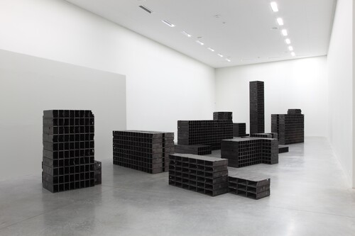 Installatiezicht Ravage, Mona Hatoum, Bunker | foto: Dirk Pauwels