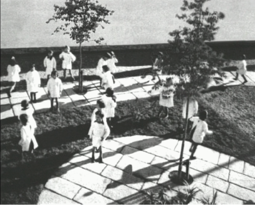 David Claerbout, Kindergarten Antonio Sant’Elia, 1932, 1998 (still) © David Claerbout