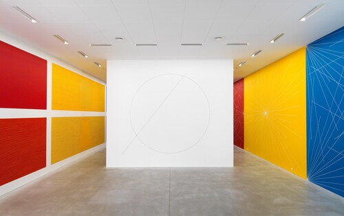 Installatiezicht Sol LeWitt © M-Museum Leuven | foto: Lieven Herreman
