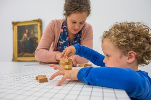 Installatiezicht Aurélien Froment, Dubbelverhalen, 2017 © M-Museum Leuven |  foto: Rudi Van Beek