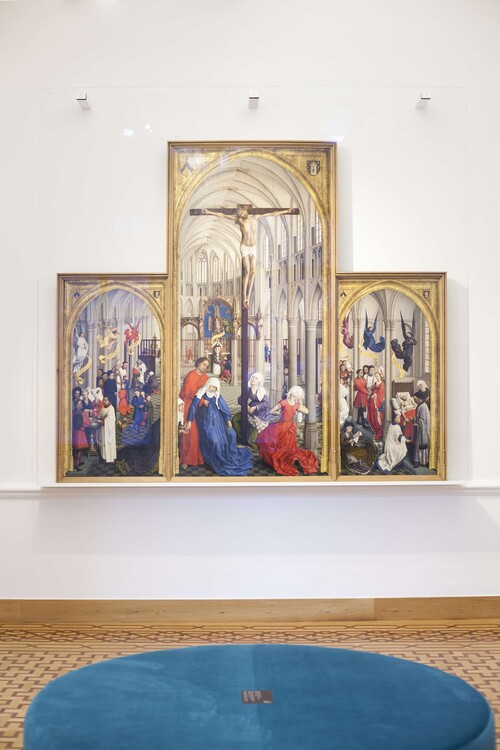'Triptiek met de Zeven Sacramenten', Rogier Van der Weyden, 1440-1445, Koninklijk Museum voor Schone Kunsten Antwerpen