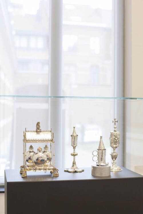 Zaalzicht 'De Zeven Sacramenten', M Leuven, 2020