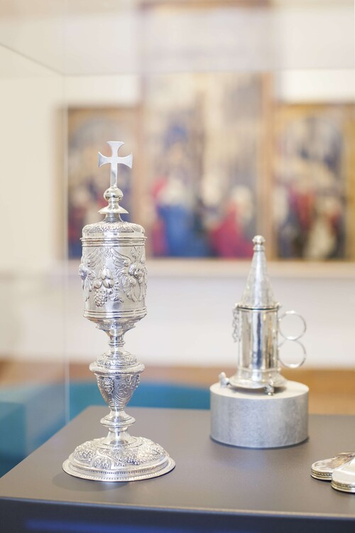 Zaalzicht 'De Zeven Sacramenten', M Leuven