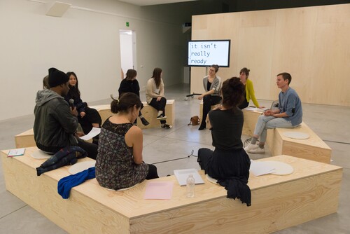 A sentence can be ours and ours, Anna Barham © M-Museum Leuven | foto: Robin Zenner
