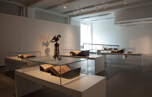 Installatiezicht Goddelijke klanken © M-Museum Leuven