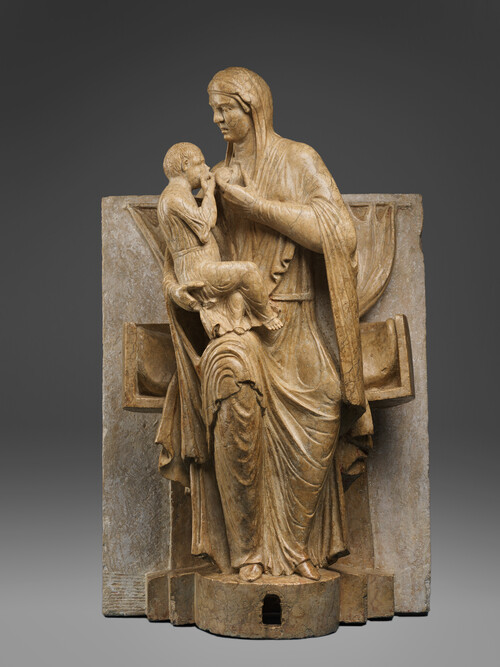 Brioloto de Balneo, ‘Maria Lactans’, ca. 1200-1230, Collectie Vlaamse Gemeenschap bij M Leuven