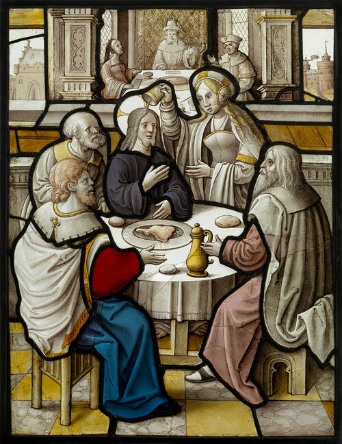 Jan Rombouts, ‘Christus in het huis van Simon de Melaatse’, ca. 1525-1550, M Leuven