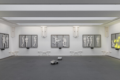 MACs, vue d'esposition Aline Bouvy, Cruising Bye © Isabelle Arthuis