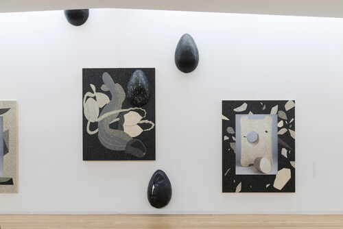 MACs, vue d'esposition Aline Bouvy, Cruising Bye © Isabelle Arthuis