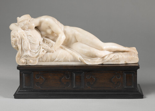 Slapende nimf, Willem van den Broecke (toegeschreven aan), ca. 1560