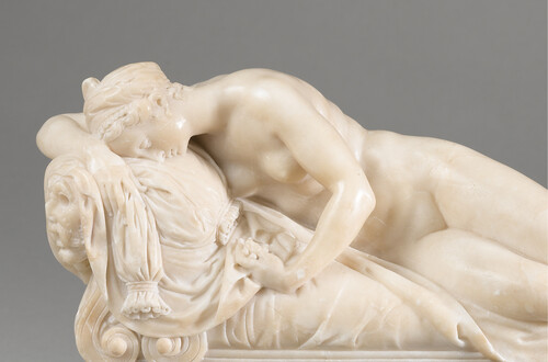 Slapende nimf, Willem van den Broecke (toegeschreven aan), ca. 1560