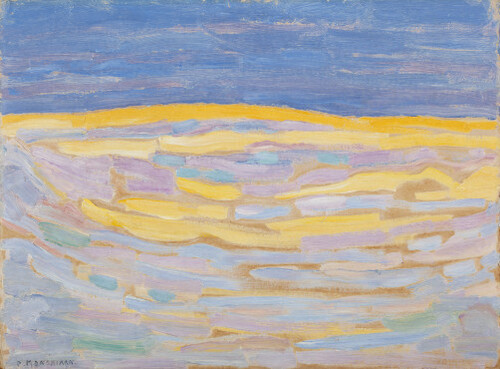 Kunstwerk van Piet Mondriaan, Duin