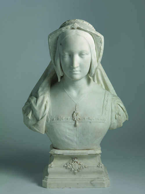 ‘Anna Boleyn’, Pieter Puyenbroeck, ca. 1835, marmer, collectie M Leuven