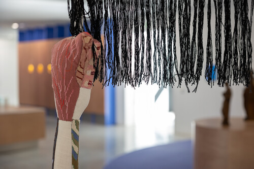 Zaalzicht 'Museum in Beweging' in M Leuven