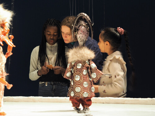 Zaalzicht 'Wael Shawky: Dry Culture Wet Culture', 2022, M Leuven