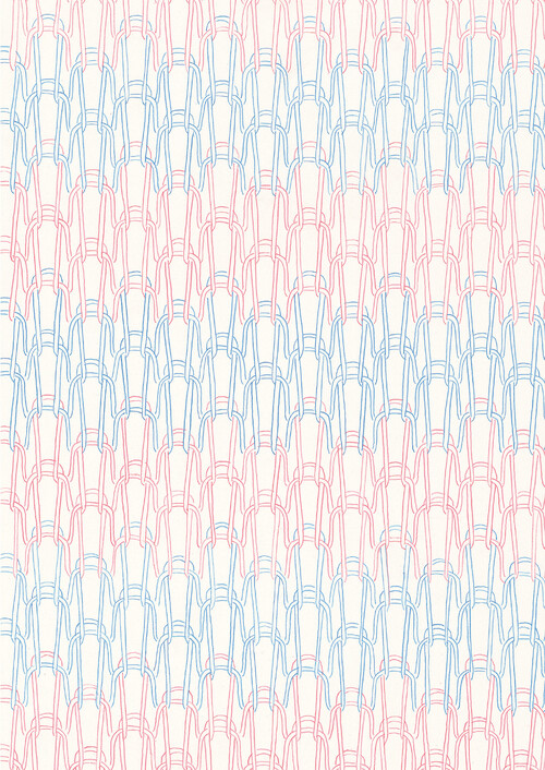 Striped Knitwear (blue), Kato Six, 2022