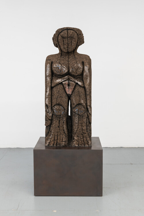 ‘The Ambitious One’, Huma Bhabha, 2021, privécollectie