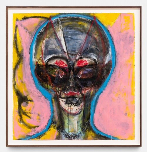 Untitled, Huma Bhabha, 2021, privécollectie