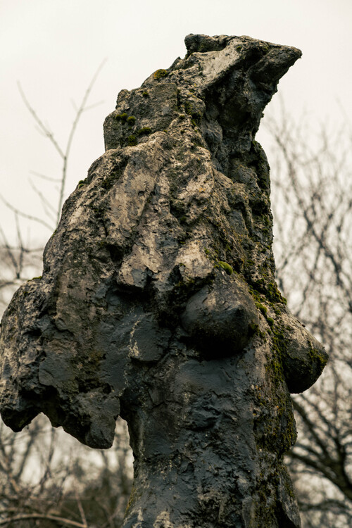 Objectfoto van een sculptuur op de Ijzerenberg