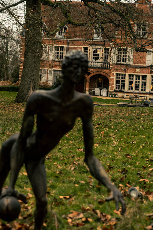 Objectfoto van een sculptuur op de Ijzerenberg